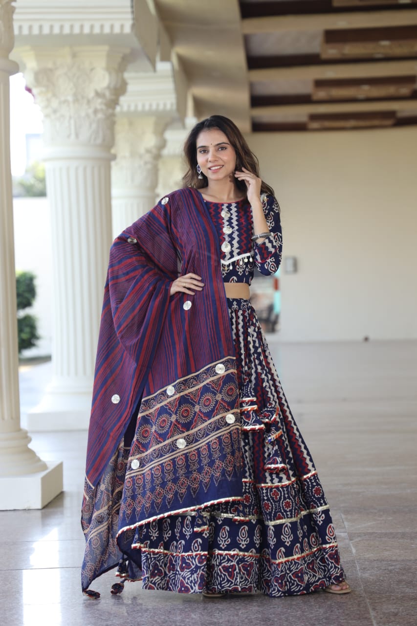 Sakhi Cotton Chanya Choli Set