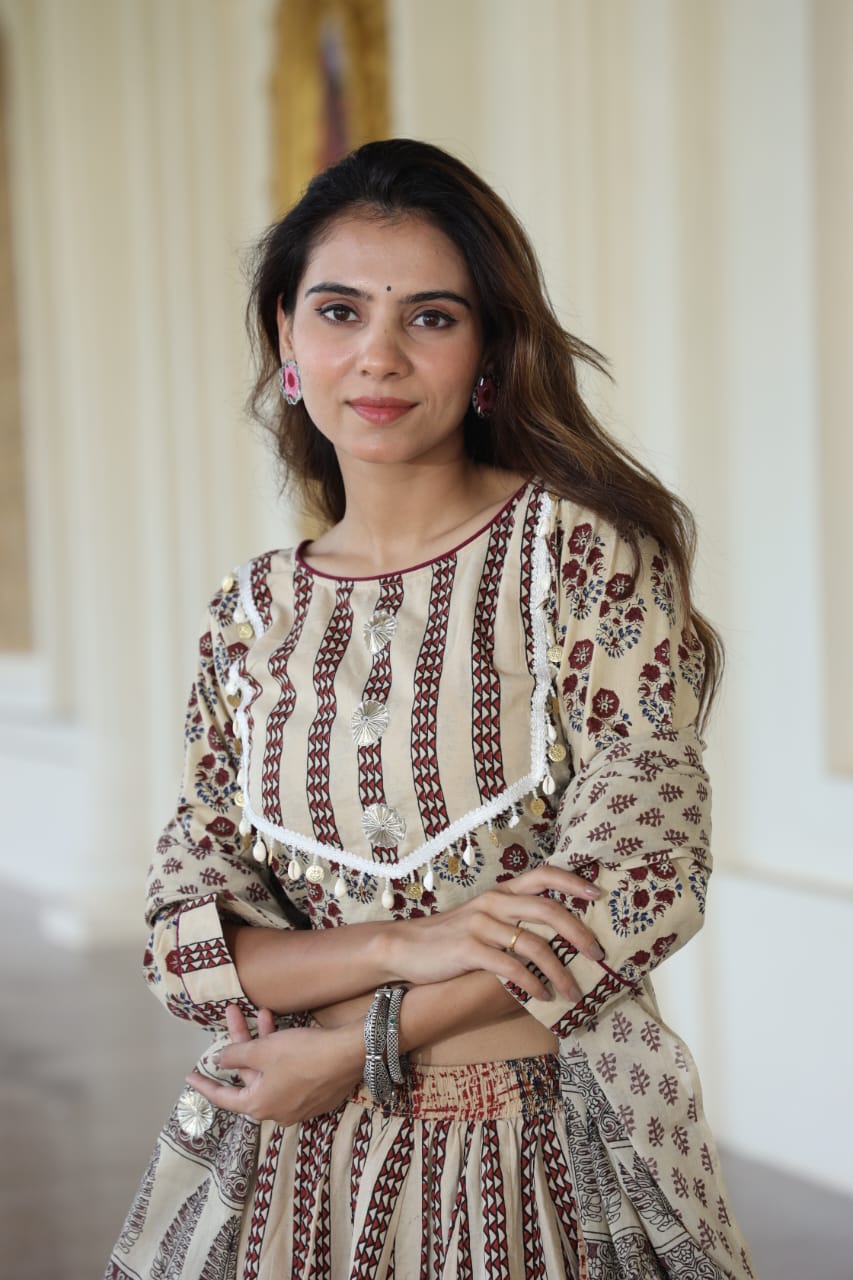 Sakhi Cotton Chanya Choli Set