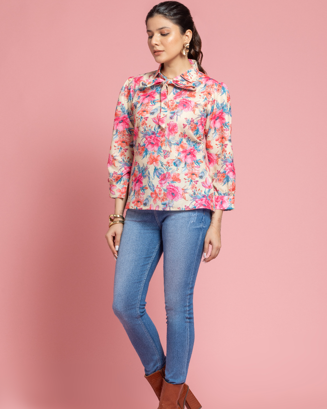 Berry Blush Pink Top