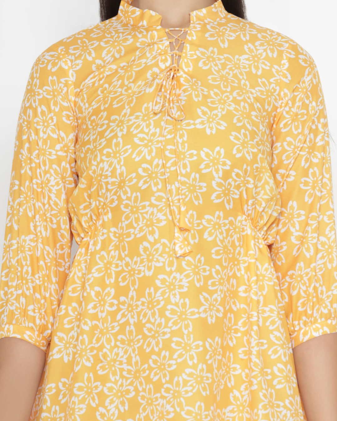 Yellow Cotton Shorty