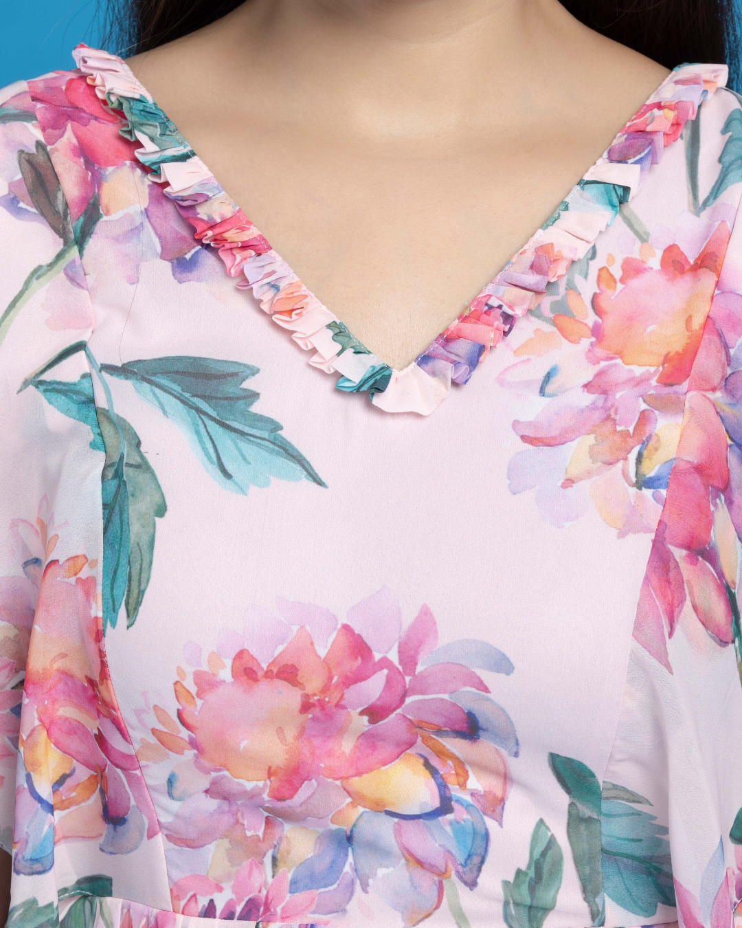 Pretty Pink Midi Dress