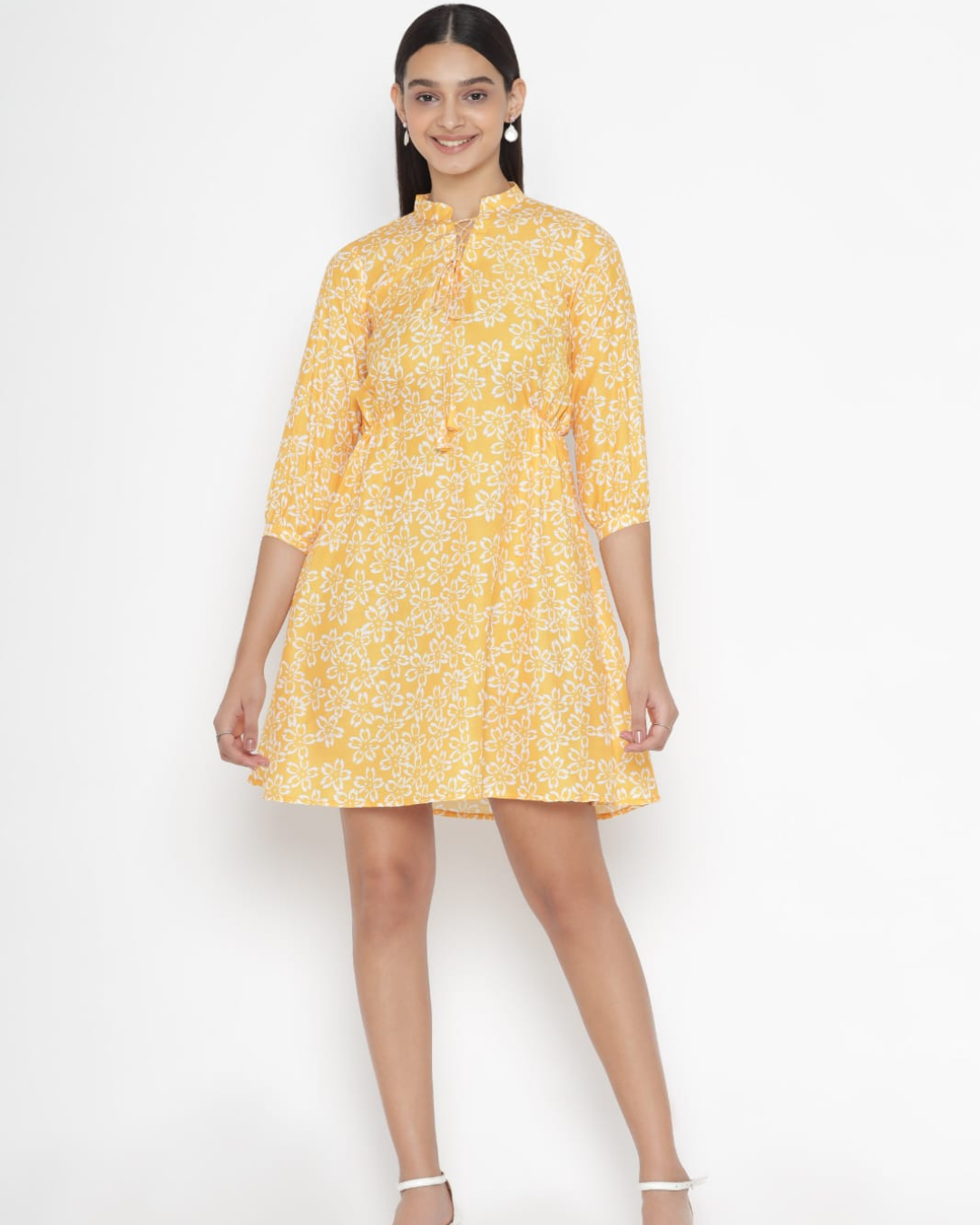 Yellow Cotton Shorty