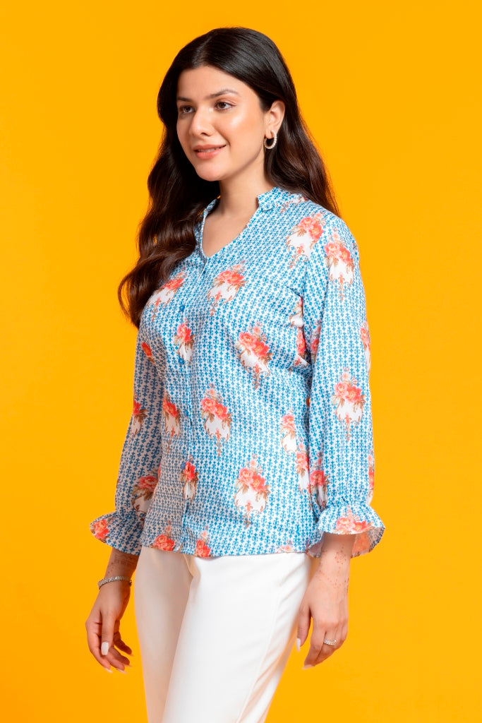 Sky Blue Button Down Shirt