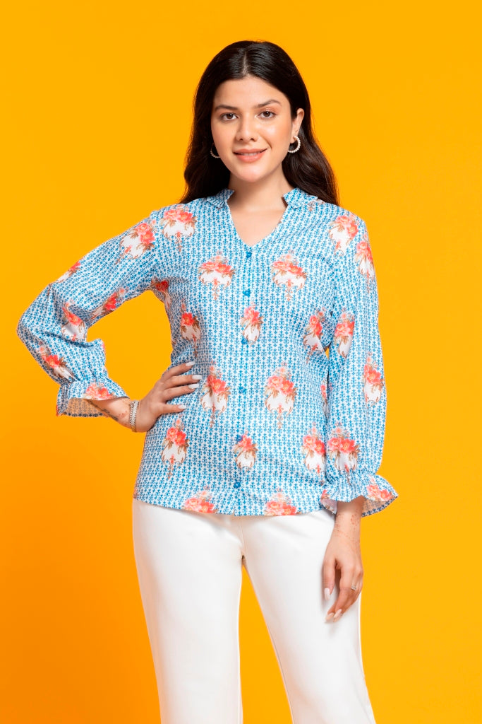 Sky Blue Button Down Shirt