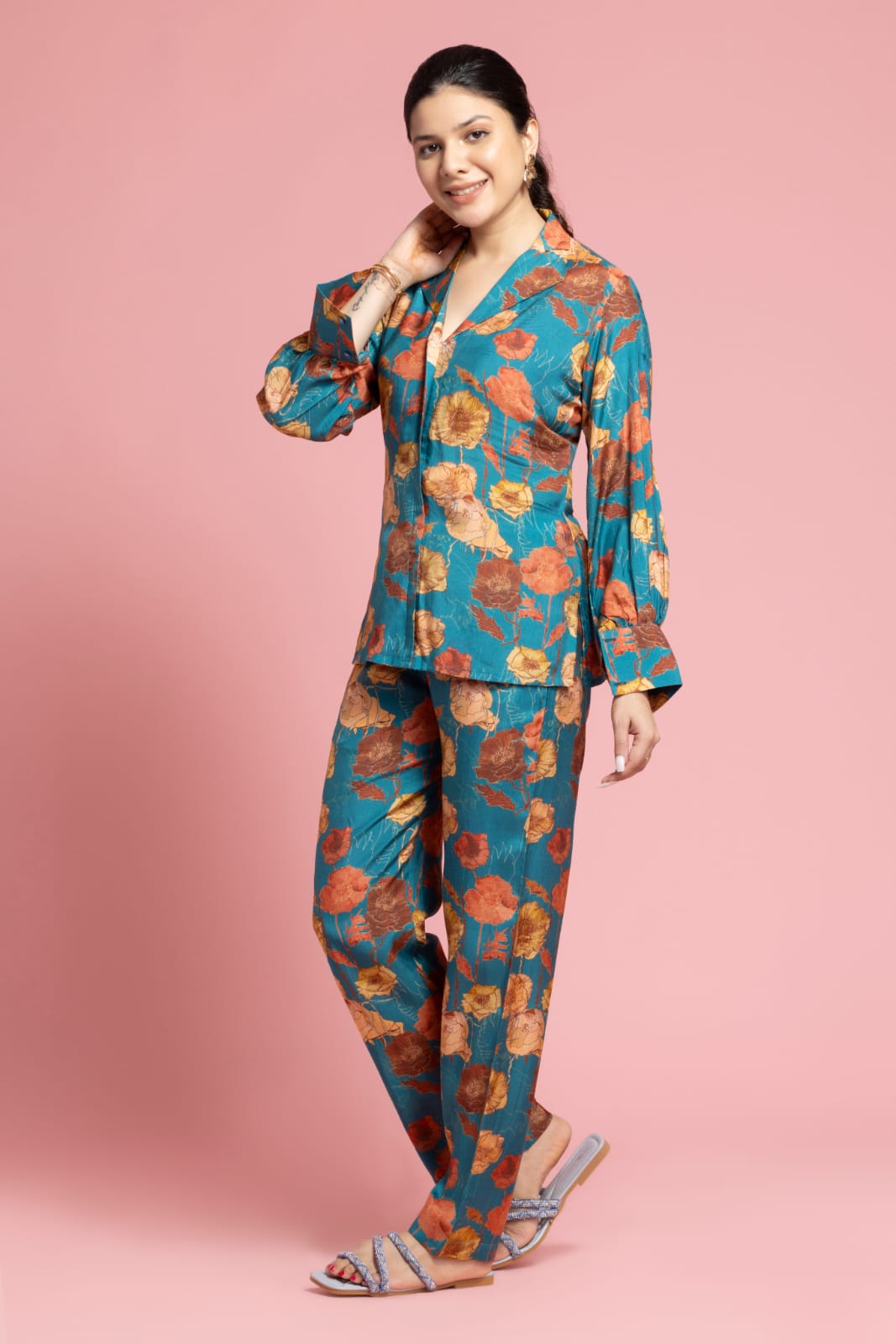 Sunflower Leaves Co-Ords Set