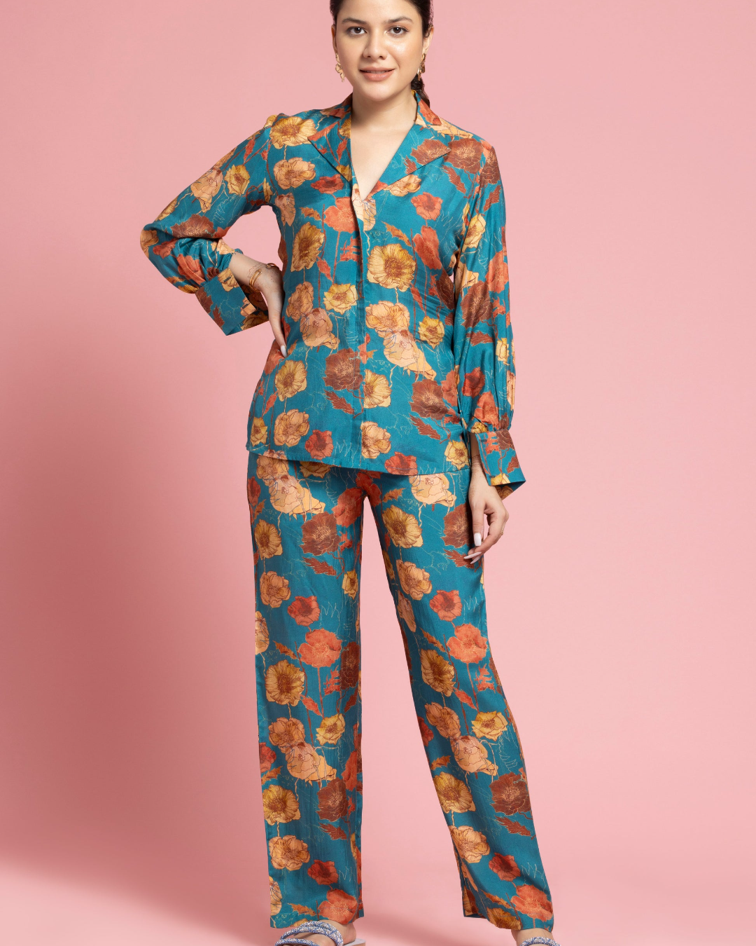 Sunflower Leaves Co-Ords Set