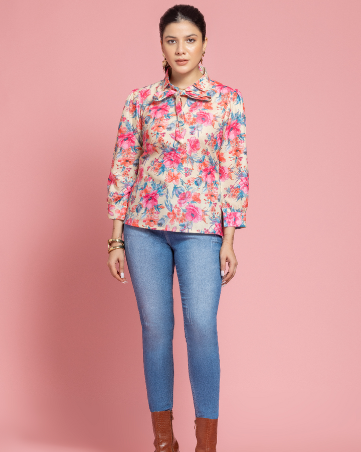 Berry Blush Pink Top