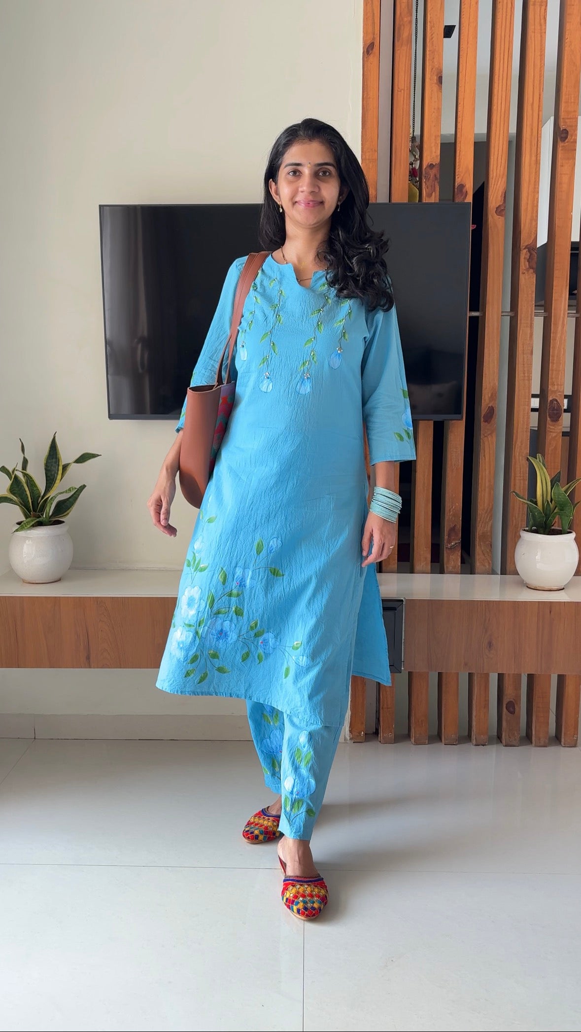 Koyal Blue Coord Set For Women