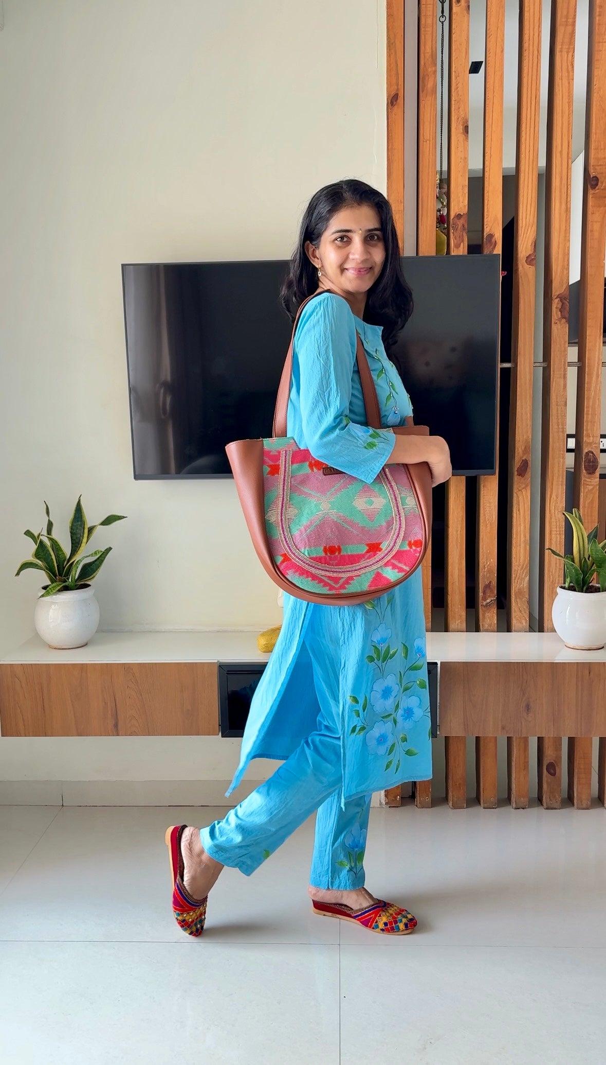 Koyal Blue Coord Set For Women